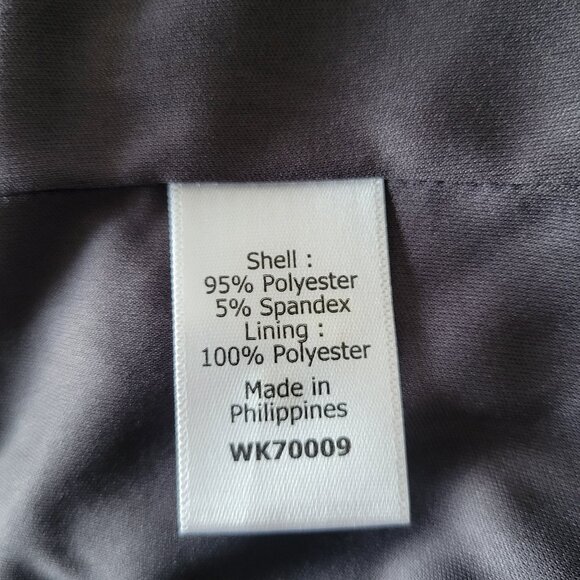 Magnolia Grace Sleeveless Floral Print Midi Dress, Cut-out Back, XL, Gray/Pink - Picture 6 of 8